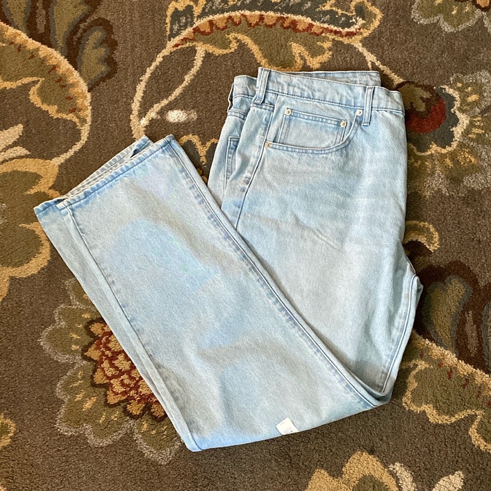 NWT Arizona Size 38x32 Relaxed Straight Jeans